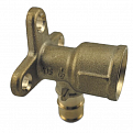 1136916 USYSTEMS водорозетка Smart Aqua PE-Xa под планку удлиненная L 20-Rp1/2"ВР L=49мм, тип 1 '35Ф